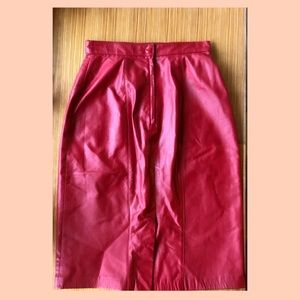 Vintage Retro Red Skirt